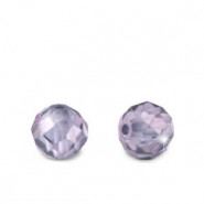 Zirkonia Perlen 4mm Purple